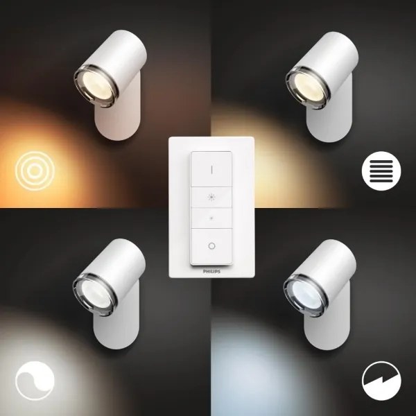 Philips Hue ADORE LED lampa baie dimabilă 1xGU10/5W/230V IP44 + DO