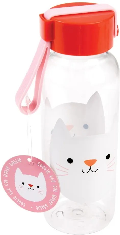 Sticlă pentru apă Rex London Cookie The Cat, 340 ml