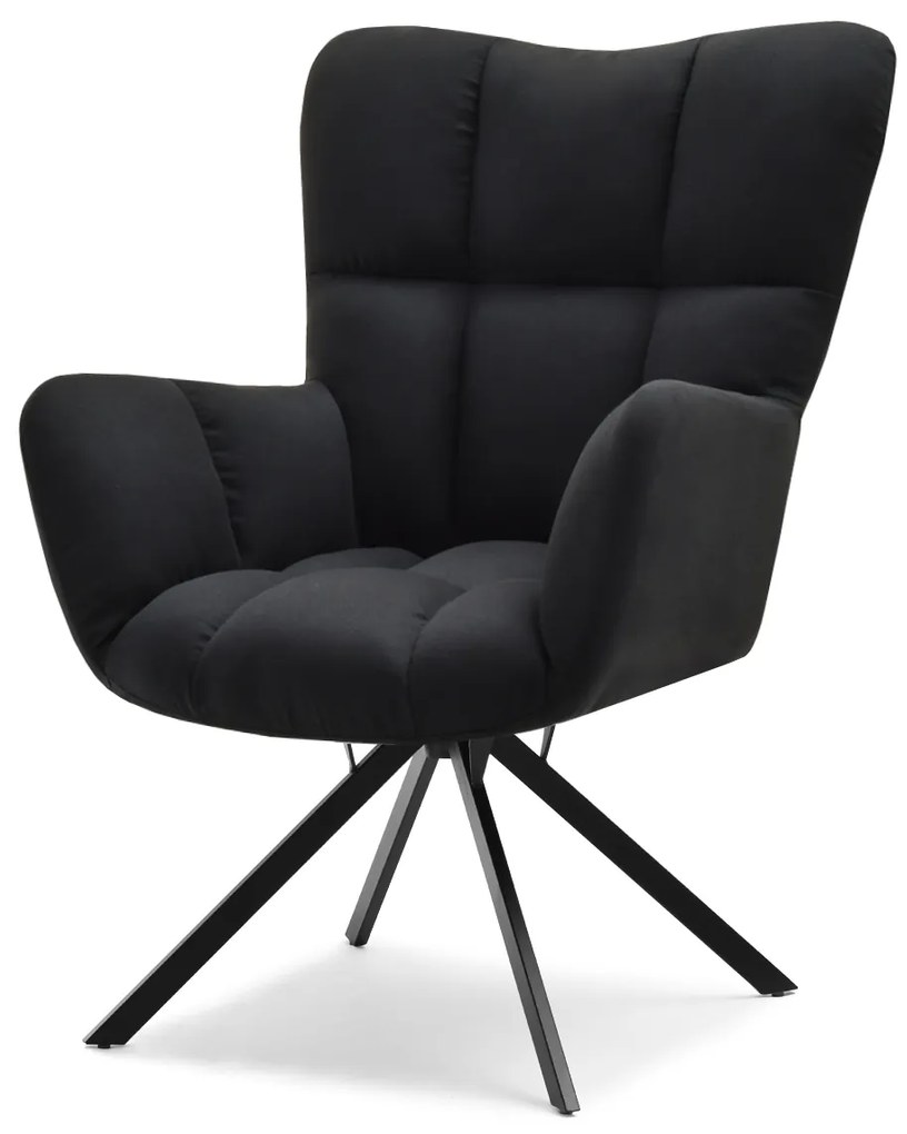 Fotoliu Kikino X (negru). Promo -8%. 1110134