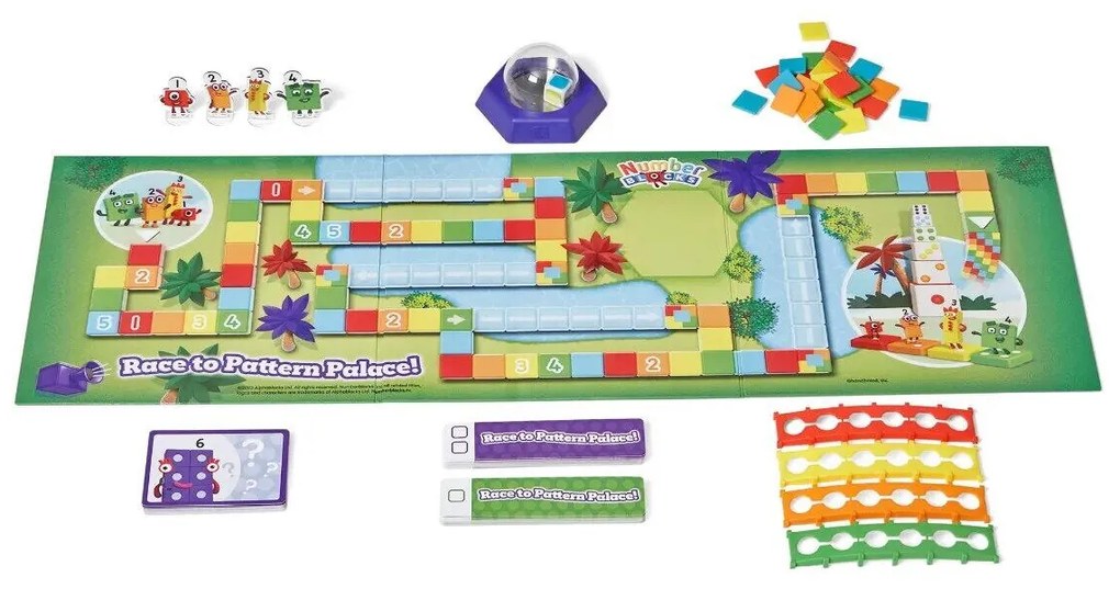 JOC NUMBERBLOCKS - CURSA DE LA PALATUL MODELELOR - HAND2MIND (HM95400-UK)