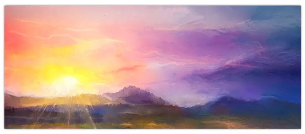 Tablou - Răsărit (120x50 cm)