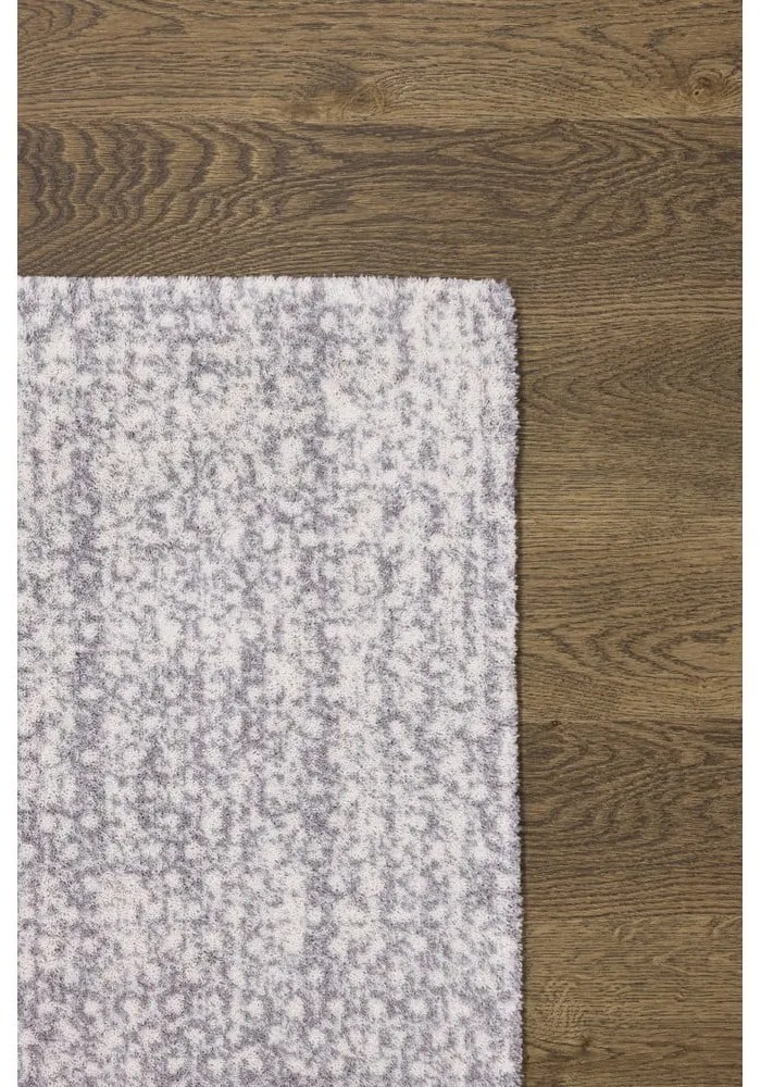 Covor gri deschis din lână 160x240 cm Eden – Agnella