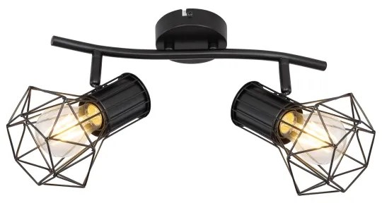 Globo 54017-2 - Lampă spot PRISKA 2xE27/40W/230V