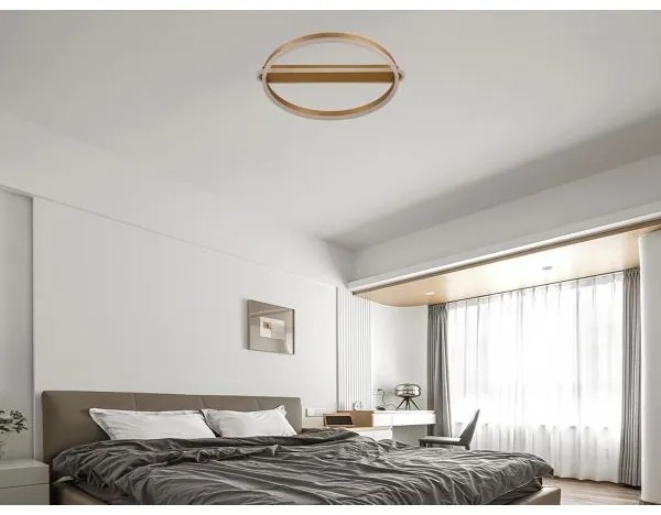 Plafonieră LED dimmabilă, 60W/230V, 3000-6500K, cu telecomandă