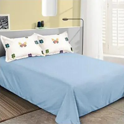 Lenjerie de pat 2 persoane, bumbac finet, 6 piese, 2 fete, SP1047