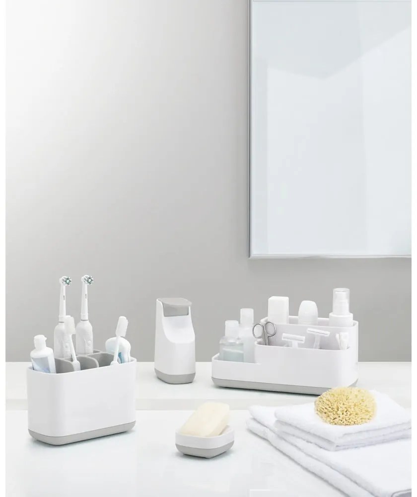 Suport baie universal Joseph Joseph EasyStore, alb