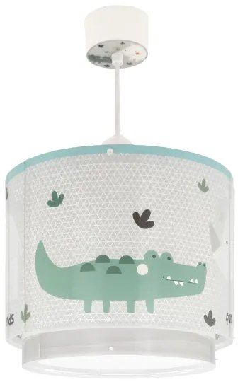 Lustră pentru copii Dalber 60622 RHICO AND CROCO 1xE27/15W/230V