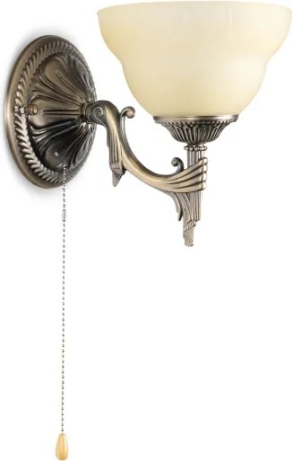 BRILAGI - Aplică de perete DAHLIA 1xE27/40W/230V alamă