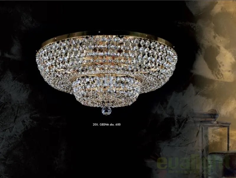 Plafoniera Cristal Bohemia Exclusive diametru 60cm Geena dia. 600 CE