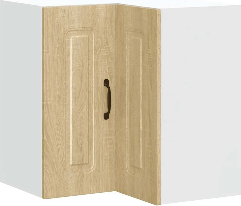 vidaXL Dulap pentru colț de bucătărie „Kalmar” lemn stejar Sonoma