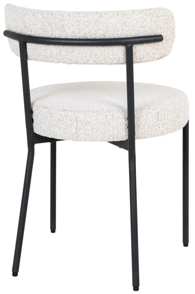 Badalona scaun de luat masa alb