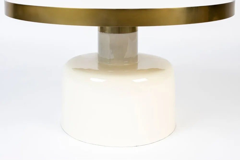 Măsuță auxiliară rotundă din metal ø 60 cm Glam – Zuiver