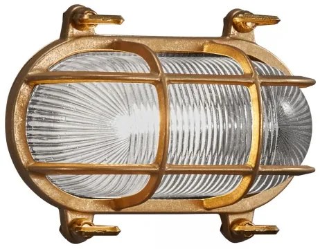 Nordlux - Aplica de exterior HELFORD 1xE27/12,5W/230V IP64, alamă