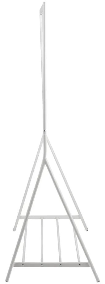 Suport de haine din metal alb Brent - Actona