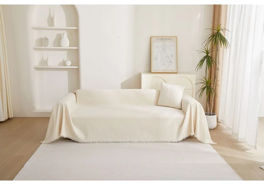 Husă crem pentru canapea cu 3 locuri Talo – Filumi