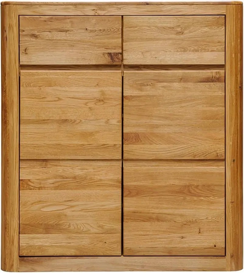 Dulap stejar masiv Pantofi Dotti, 100 × 37 × 111 cm
