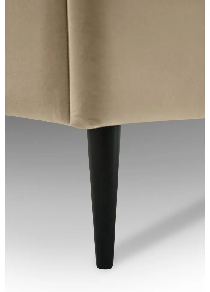 Pat pentru copii bej 90x200 cm Rainbow – Scandic