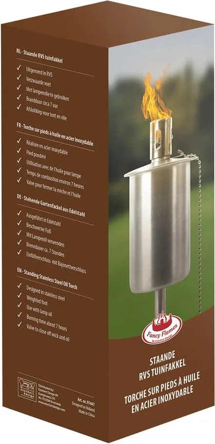 Ulei pentru lampă din metal (înălțime 25 cm) – Esschert Design