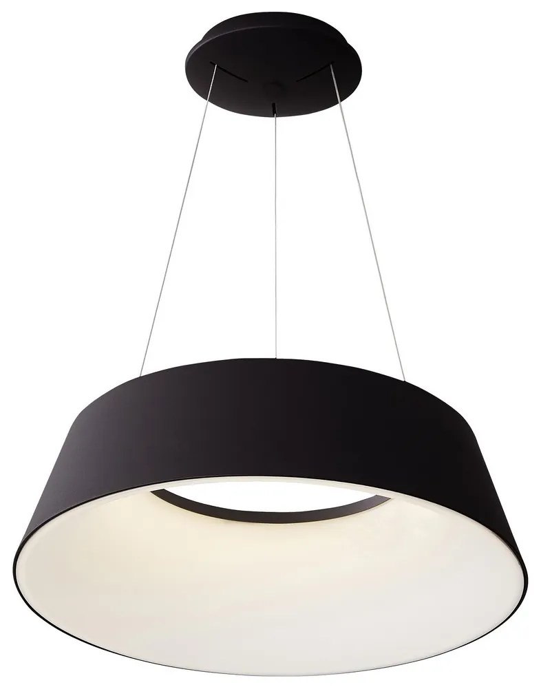 Lustră LED dimabilă pe cablu EMMA LED/60W/230V negru Azzardo AZ5094 + telecomandă