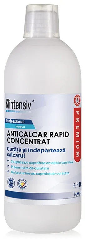 Anticalcar rapid concentrat PROFESIONAL, 1 litru