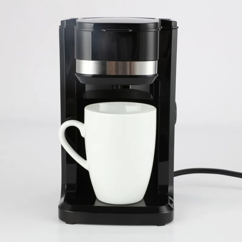 Resigilat: Cafetiera Rosberg R51170D, 350W, 150 ml, Cana, Oprire automata, Negru