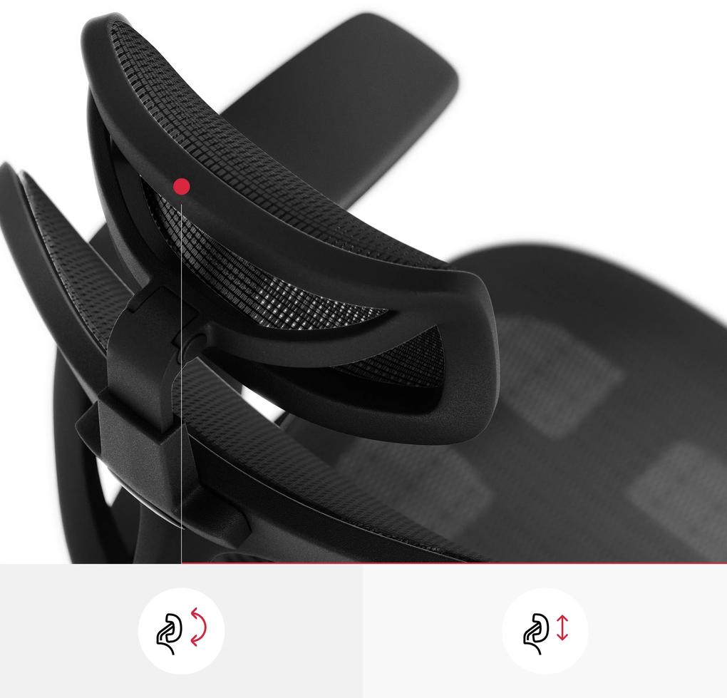 Scaun ergonomic DIABLO V-BASIC: negru Diablochairs