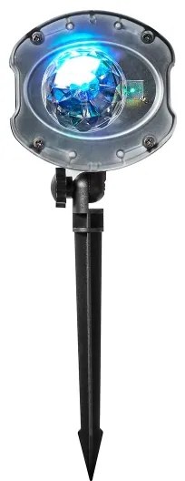 Proiector LED laser 6W/230V IP65 Nedis CLPR3 + telecomandă