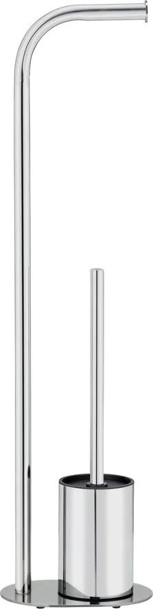 Suport pentru hârtie igienică argintiu lucios din oțel inoxidabil Levante – Wenko