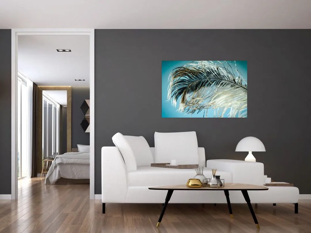 Tablou cu pană (90x60 cm)