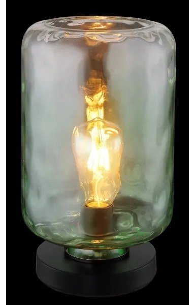 Lampă de masă Globo 16046TG DARINA 1xE27/60W/230V verde