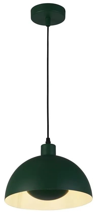 Lustra suspendata stil industrial Mars Verde 40cm