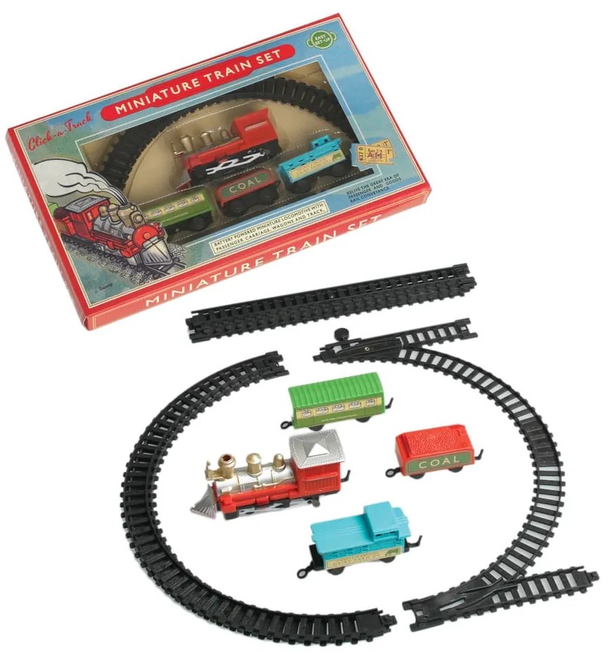 Set mini tren și cale ferată Rex London