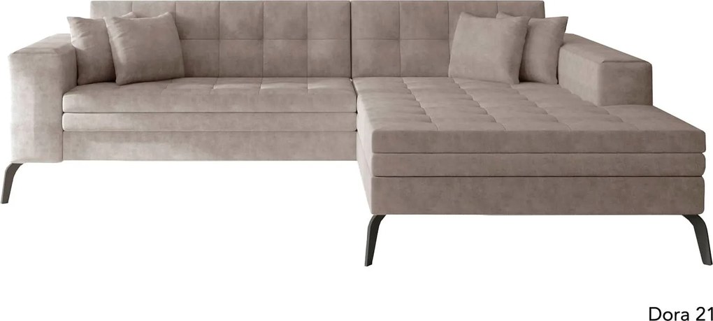 Colțar lemn masiv Extensibil Seren 292x196cm Personalizabil - Monolith 77, Stânga
