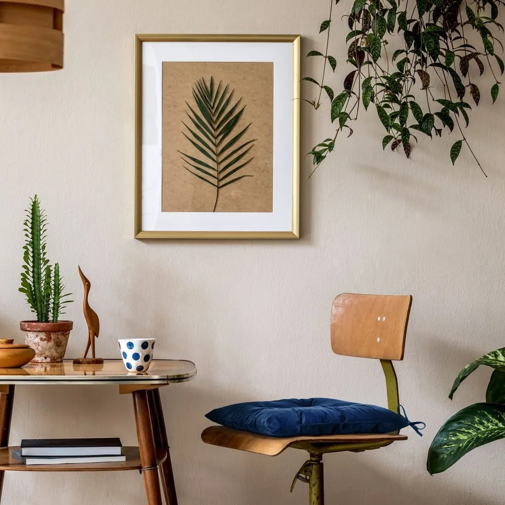 Pernă de scaun din catifea 40x40 cm Aleksa – Restilo