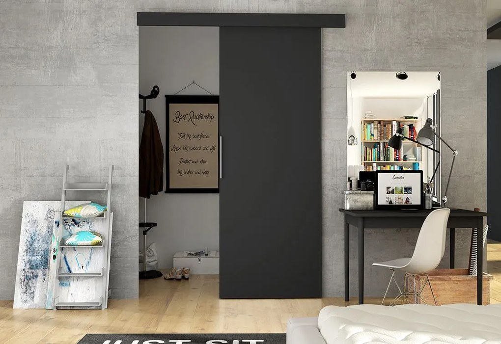Expedo Ușă glisantă DOLANO I + Amortizor, 86,5x205, alb