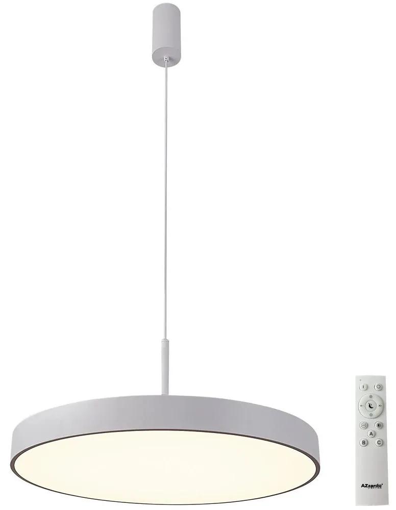 Azzardo AZ5090 - Lustră LED dimabilă pe cablu MARCELLO LED/60W/230V alb + + telecomandă