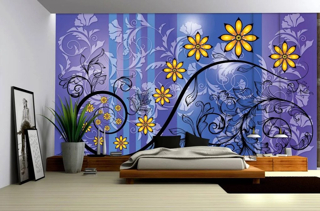 Fototapet - Flori (152,5x104 cm)