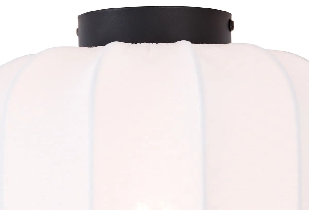 Plafonieră Japandi albă 25cm - Madleine