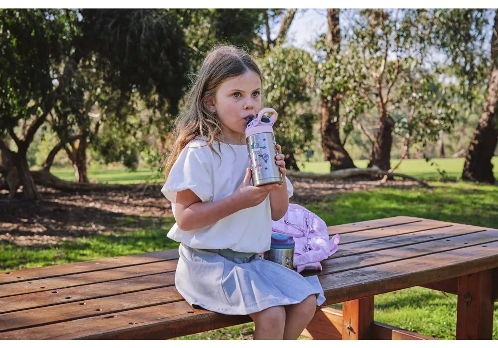 Sticlă termică pentru copii Contigo Easy Clean 380 ml Strawberry Unicorn