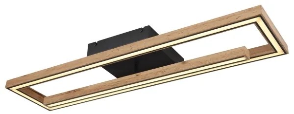 Globo 67287D1 - Plafonieră LED MANDERA LED/36W/230V maro