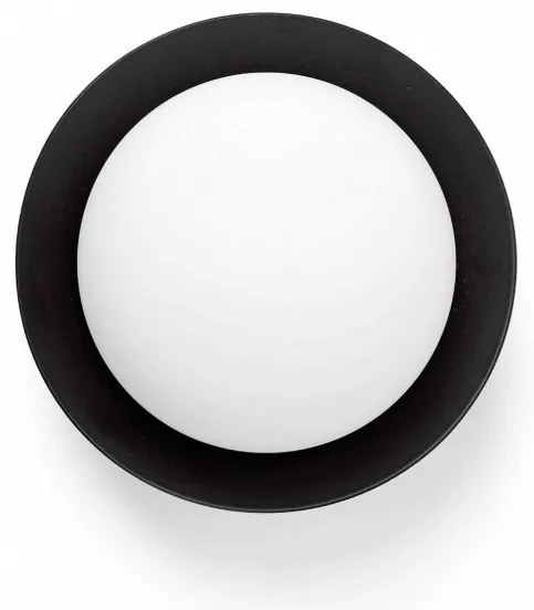 Mini Aplica LED de perete / tavan design modern IP44 MAY Black