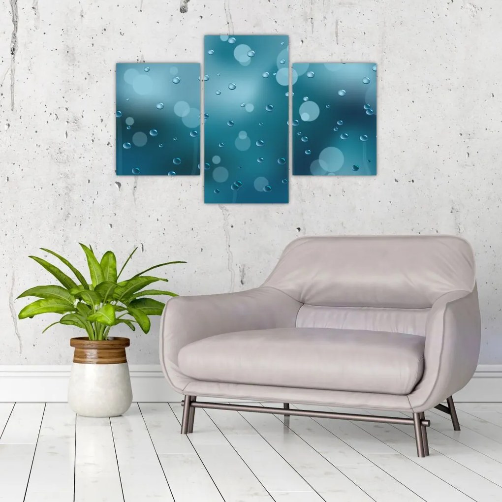 Tablou cu picături (90x60 cm)