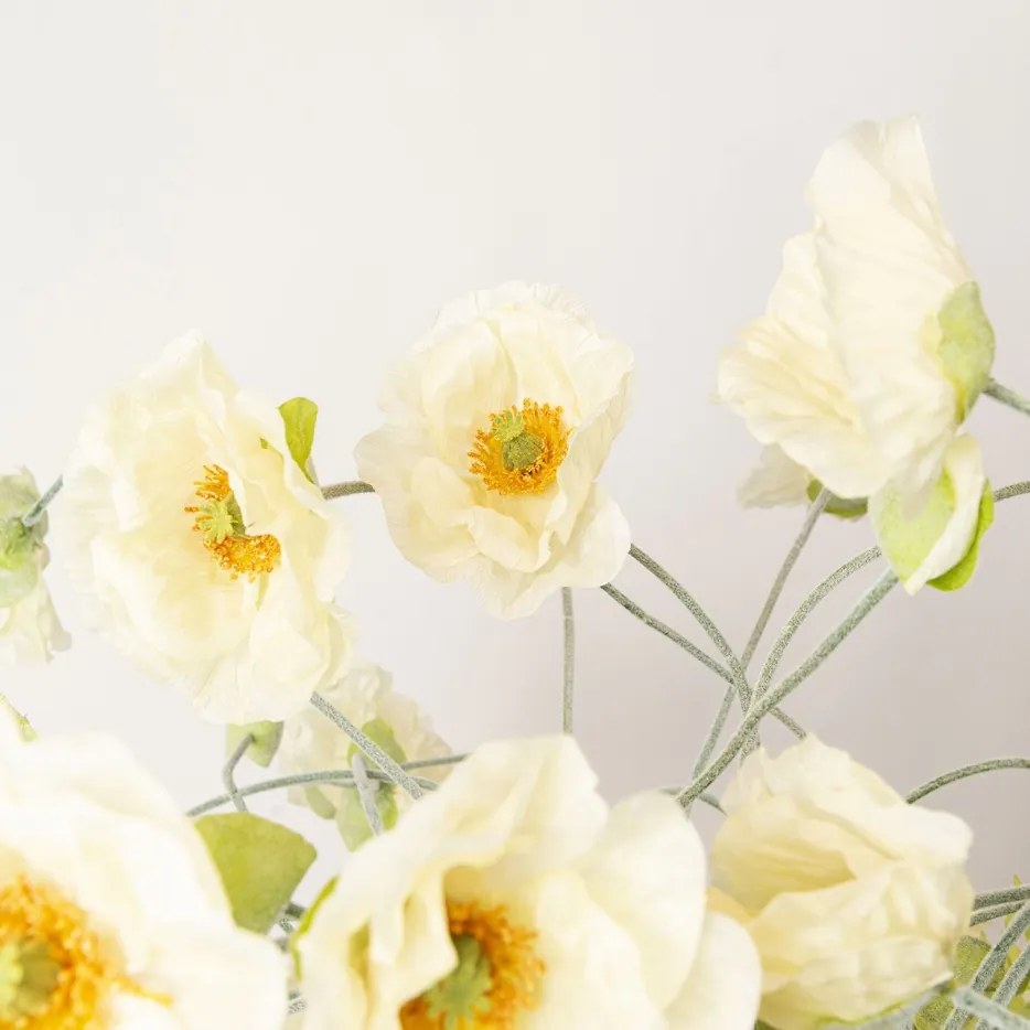 Aranjament floral mare CYLINDER DAVID EYE WITH POPPY