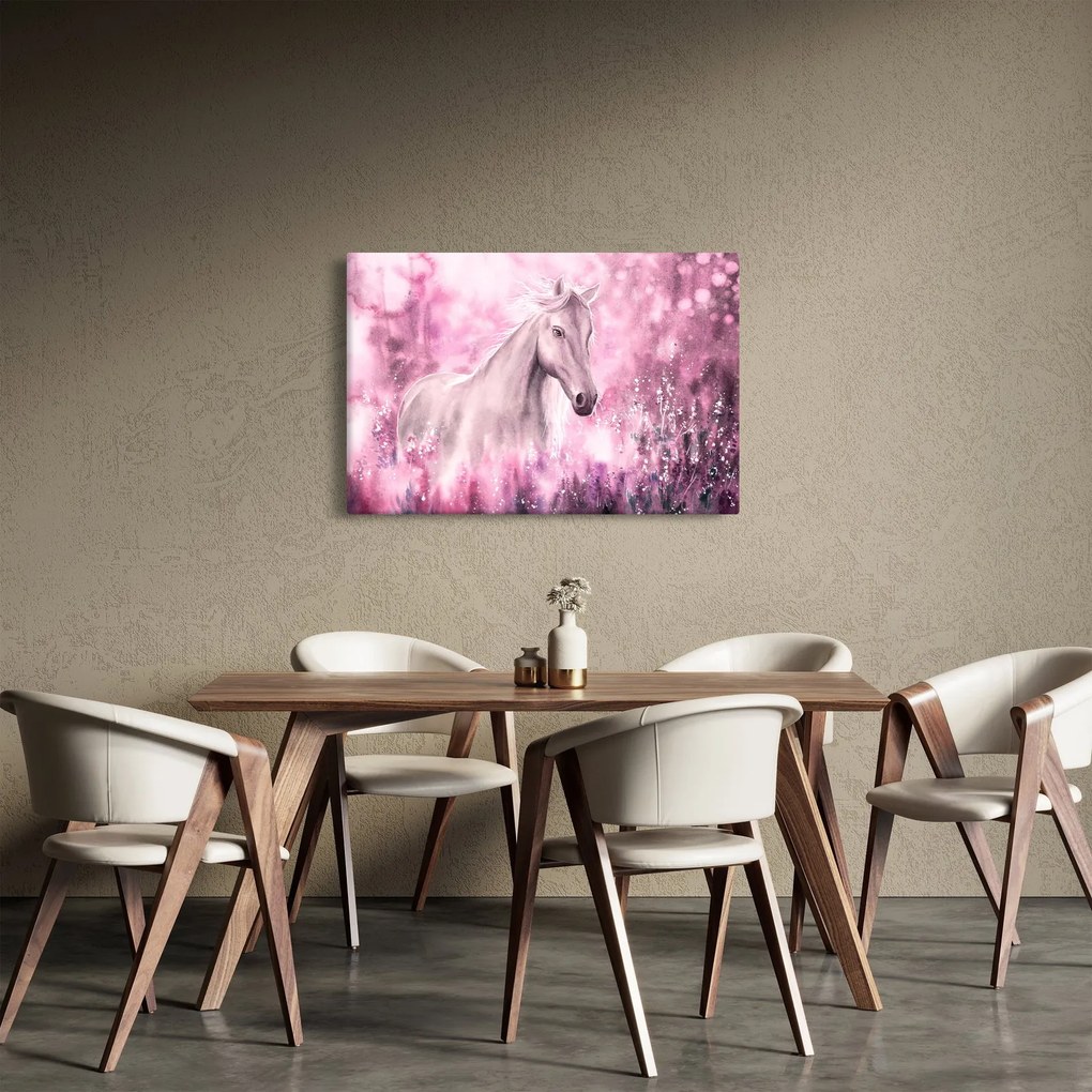 Tablou - Cal pictat (90x60 cm)