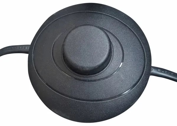 Lampadar TEKLA 1xE27/20W/230V negru