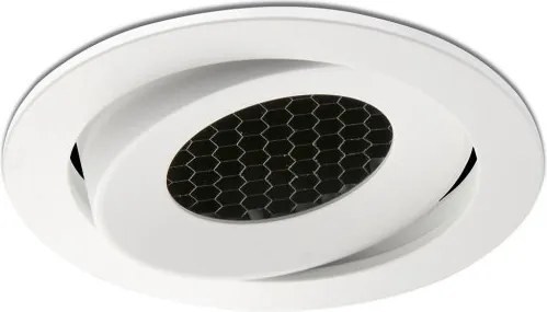 Spot LED incastrat directionabil IP44 KIVI alb 7W 3000K
