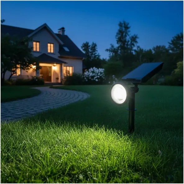 Lampă solară LED LANCE LED/3,7V 6000K IP44 1500 mAh