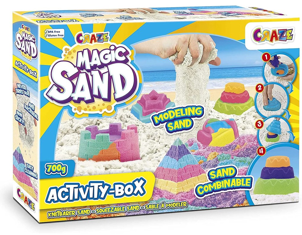 NISIP KINETIC - SET ACTIVITATI - CRAZE (CRZ32343)