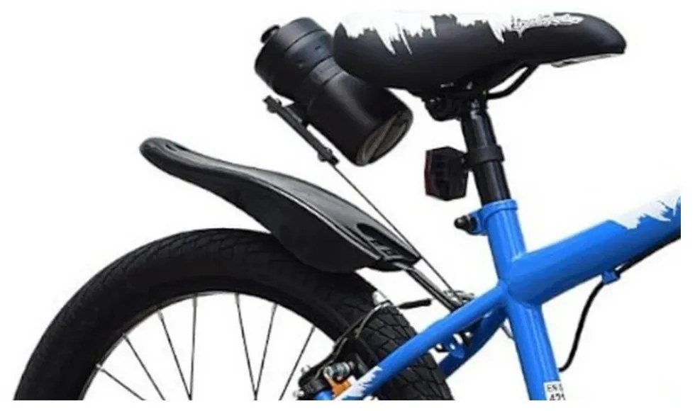 Bicicleta pentru copii NOVOKIDS™ Splend'Or Boom PRO Edition, Cu bidon pentru apa, Roti 20" inch, Maxim 50 kg, Cadru din otel, Roti ajutatoare
