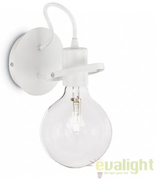 Aplica de perete design modern RADIO AP1 BIANCO 119465